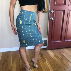 Lularoe arrow pencil skirt 